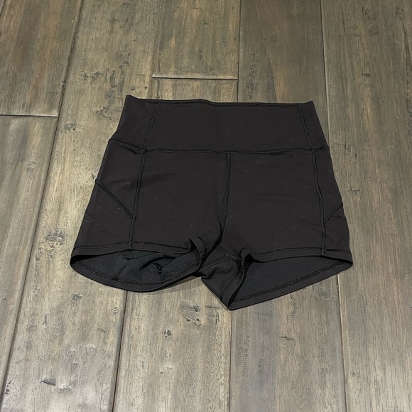 Black Lululemon Shorts - Picture 2 of 2